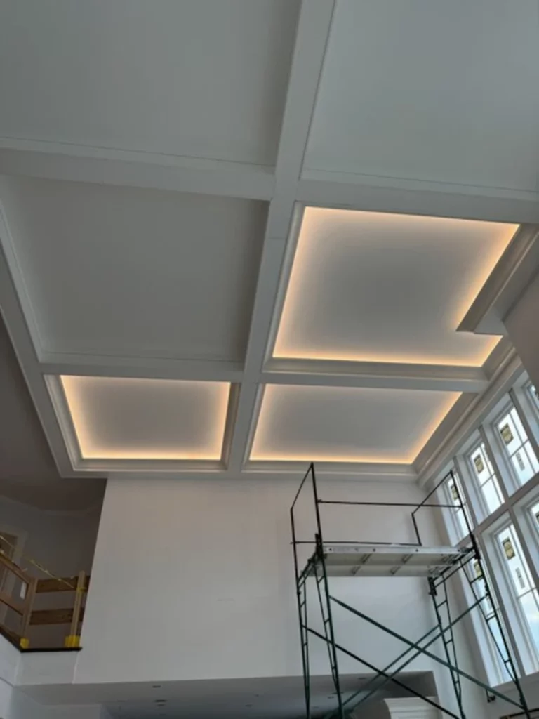 White Coffered 3